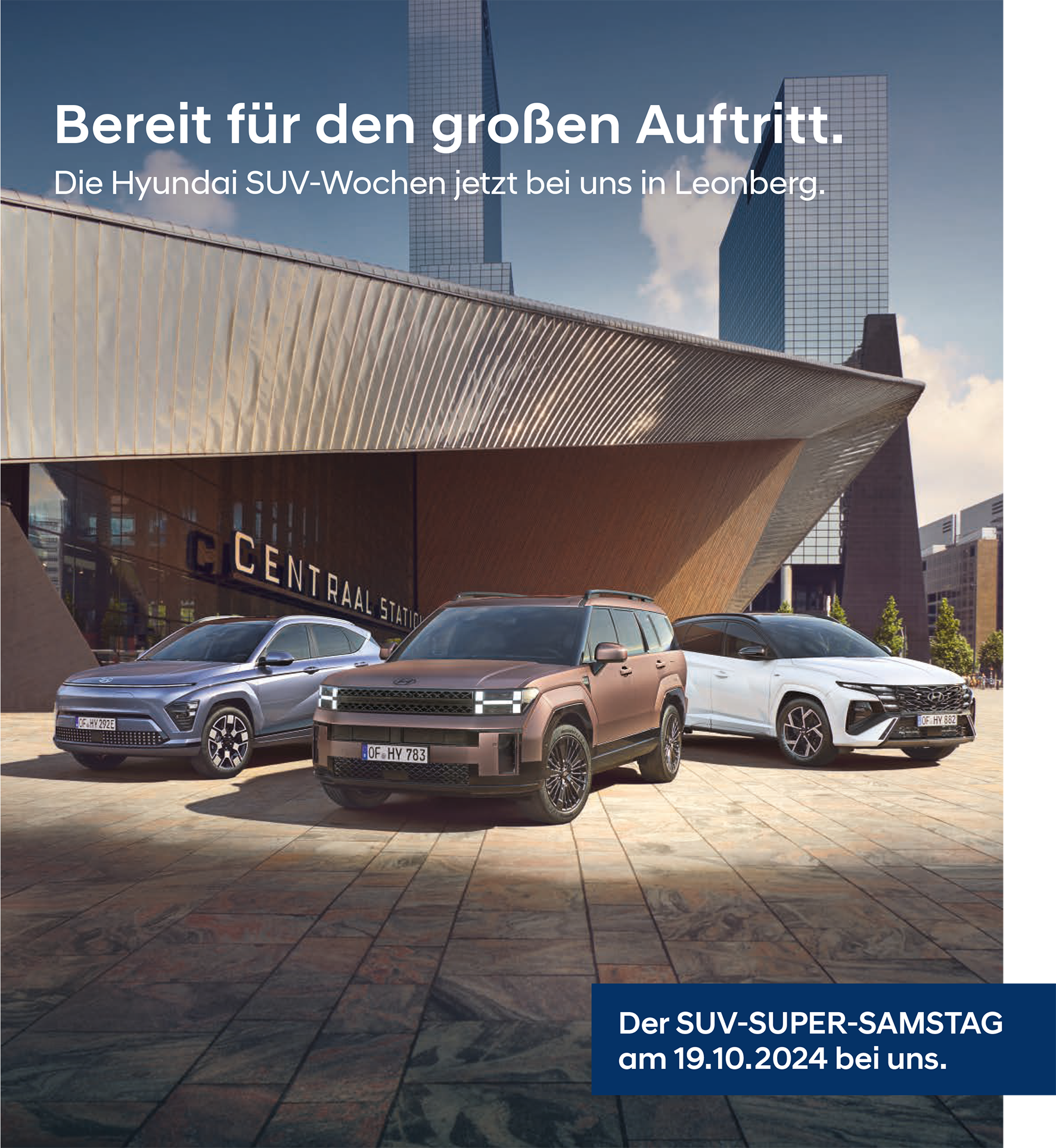 Hyundai SUV-Wochen: SUV-SUPER-SAMSTAG am 19.10.2024 / Leonberg